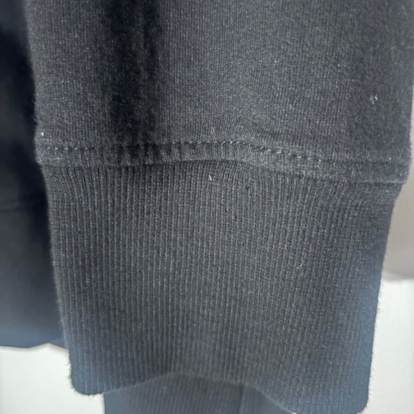 GORGEOUS Plus Size Black Knit Zip Cardigan Jacket with embellishments 2X - Picture 2 of 8